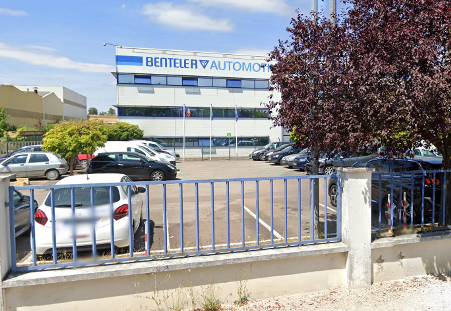 L'usine Benteler à Migennes (Yonne).